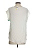 Easel 100% Rayon Color Block Teal Short Sleeve Top Size S - photo 2