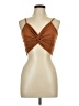 Assorted Brands 100% Polyester Brown Sleeveless Blouse Size L - photo 1