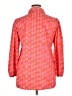 Basico Hearts Orange 3/4 Sleeve Blouse Size XL - photo 2