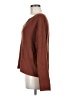 BA&SH Brown Silk Pullover Sweater Size Med (2) - photo 5