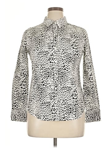 Worthington Long Sleeve Blouse (view 1)