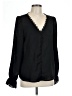 Unbranded Black Long Sleeve Blouse Size L - photo 1