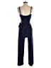 Kaileigh Polka Dots Blue Jumpsuit Size S - photo 2
