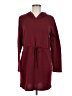 Discreet Burgundy Casual Dress Size M - photo 1