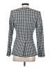 Calvin Klein Houndstooth White Blazer Size 0 - photo 2