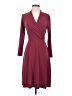 Assorted Brands Solid Burgundy Cocktail Dress Size S - photo 1
