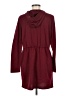 Discreet Burgundy Casual Dress Size M - photo 2