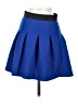 Silence and Noise Solid Blue Formal Skirt Size S - photo 1