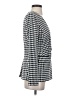 Calvin Klein Houndstooth White Blazer Size 0 - photo 4