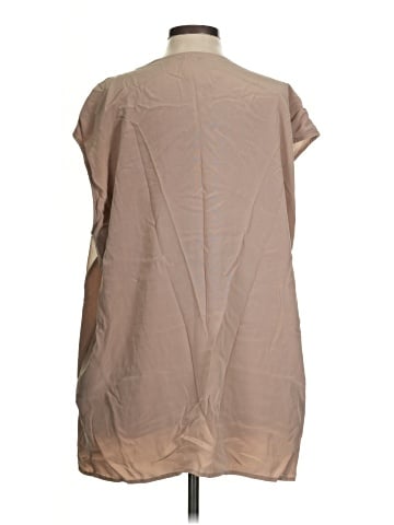 Madison Marcus Short Sleeve Silk Top (view 2)