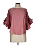 On Twelfth Pink Short Sleeve Top Size L - photo 1