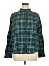 On 34th Plaid Green Long Sleeve Button-Down Shirt Size XL - photo 1