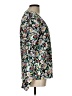 Ann Taylor LOFT Teal Long Sleeve Blouse Size L - photo 4
