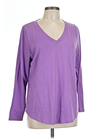 Torrid 3/4 Sleeve T-Shirt (view 1)