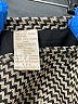 Dana Buchman 100% Wool Houndstooth Gray Wool Skirt Size 8 - photo 5