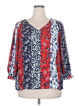 Lifestyle Attitude 3/4 Sleeve Blouse