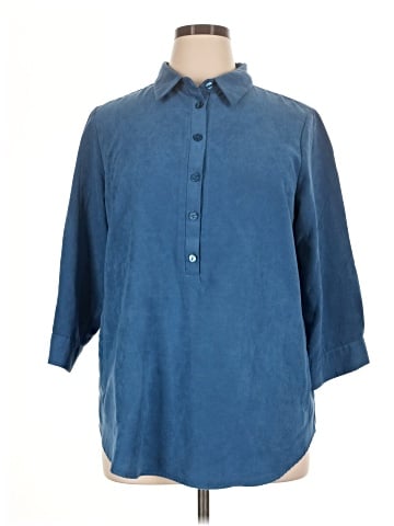 Joan Rivers 3/4 Sleeve Blouse (view 1)