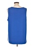 Susan Graver Blue Sleeveless Top Size 1X - photo 2