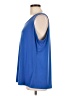 Susan Graver Blue Sleeveless Top Size 1X - photo 5