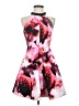 Keepsake Graphic Pink Cocktail Dress Size S - photo 1