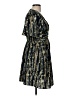 Shein 100% Polyester Print Gold Cocktail Dress Size 6 - photo 4