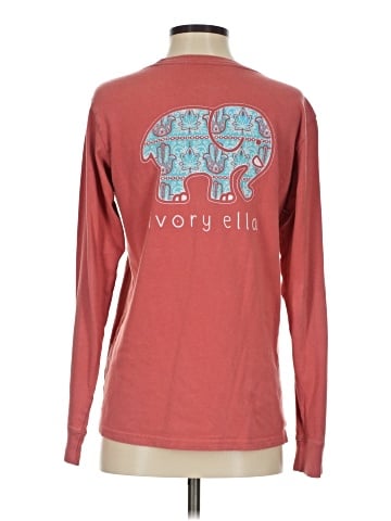 Ivory Ella Long Sleeve T-Shirt (view 2)