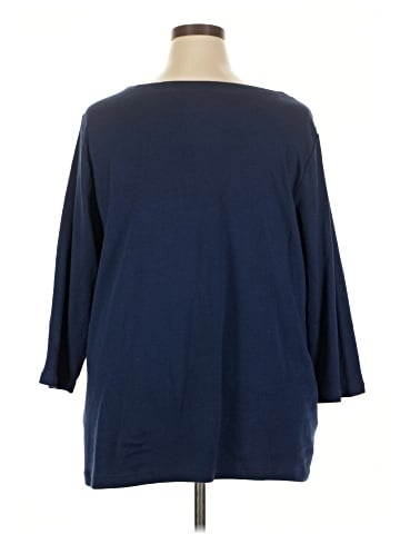 Croft & Barrow 3/4 Sleeve T-Shirt (view 2)