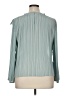 J.Crew 100% Polyester Teal Long Sleeve Blouse Size XL - photo 2