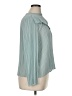 J.Crew 100% Polyester Teal Long Sleeve Blouse Size XL - photo 4