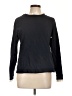 Boden 100% Cotton Blue Black Pullover Sweater Size L - photo 1