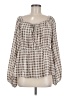 Torrid Brown Long Sleeve Blouse Size Med Plus (00) - photo 1