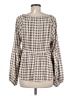 Torrid Brown Long Sleeve Blouse Size Med Plus (00) - photo 2