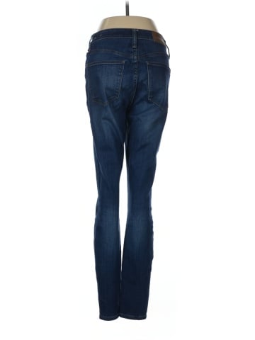 Madewell Tall Curvy High-Rise Skinny Jeans in Danny Wash: TENCEL&trade; Denim Edition (view 2)