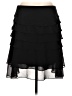 JS Collections Solid Black Formal Skirt Size 12 - photo 1