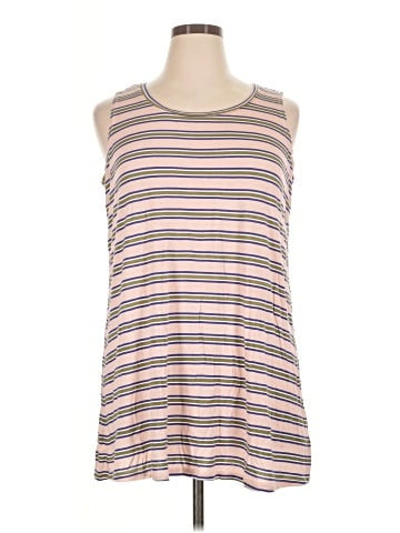LOGO by Lori Goldstein Sleeveless T-Shirt (view 1)