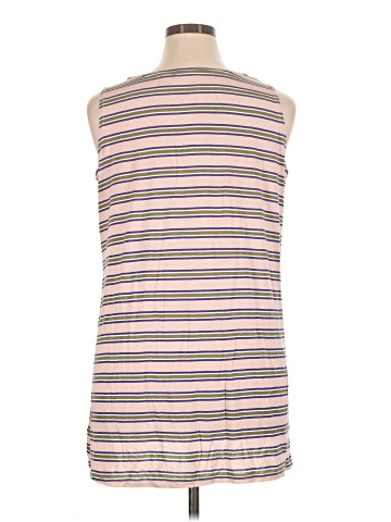 LOGO by Lori Goldstein Sleeveless T-Shirt (view 2)