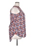 papermoon designed exclusively for Stitch Fix 100% Polyester Multi Color Orange Sleeveless Blouse Size XXL - photo 4