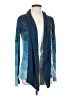 Jason Maxwell 100% Acrylic Blue Cardigan Size S - photo 1