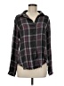 Cloth & Stone Gray Long Sleeve Button-Down Shirt Size M - photo 1