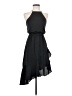 Express 100% Polyester Solid Black Cocktail Dress Size XXS (petite) - photo 1