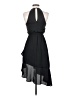 Express 100% Polyester Solid Black Cocktail Dress Size XXS (petite) - photo 2