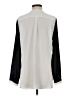 Tracy M. 100% Polyester Animal Print Silver Long Sleeve Blouse Size S - photo 2