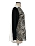 Tracy M. 100% Polyester Animal Print Silver Long Sleeve Blouse Size S - photo 4