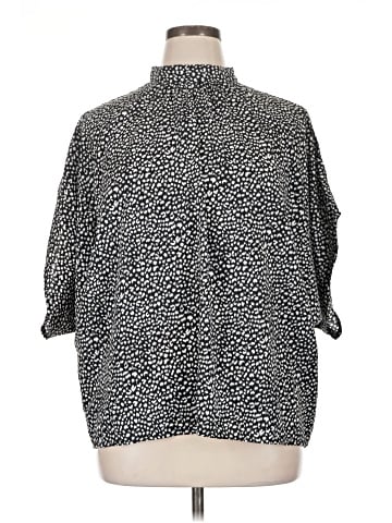 Angashion 3/4 Sleeve Blouse (view 1)