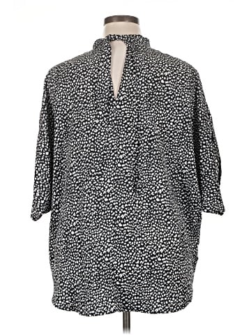 Angashion 3/4 Sleeve Blouse (view 2)