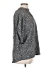 Angashion 100% Polyester Animal Print Black 3/4 Sleeve Blouse Size XL - photo 4