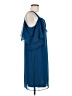 Thalia Sodi 100% Polyester Blue Cocktail Dress Size M - photo 4