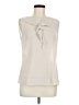 Semantiks 100% Polyester Ivory Sleeveless Blouse Size M - photo 1