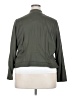 Torrid Solid Green Jacket Size 4X Plus (4) - photo 2