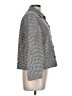 Petite Sophisticate Houndstooth Gray Jacket Size 10 (petite) - photo 4
